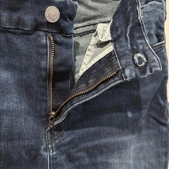 Frank & Eileen Women’s Blue Denim Sligo Skinny Jean Raw Hem Boho Classic Size 27 - Picture 9 of 14